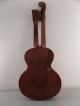 Harp Guitar Double Neck Antique Old Bass Parlor Parlour Classical Or Acustic String photo 1