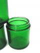 Green Glass Medicine Jars.  Vintage New 12 Jars,  No Lids Bottles & Jars photo 5