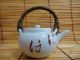 Very Small Size Japanese Tea Pot Kyusu Ornament Porcelain Pottery Teapots photo 1