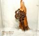 Antique Cast Iron Large Skeleton Motif Shape With Leather Tassel Gate Key Locks & Keys photo 4