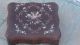 Antique Victorian Needlepoint Embroidery Footstool 1800-1899 photo 2