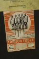 Antique Samson Card Table - Circa 1940 - South Seas Motif - Wood Frame/legs 1900-1950 photo 10