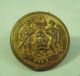 Antique State Of Maine Militia Uniform Buttons Gilt Brass Of 2 Waterbury Ct Buttons photo 1
