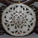 Ancient Chinese Silver White Jade Hand - Carved Jade Pendant Necklaces & Pendants photo 1