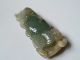100% Natural Green Jade Hand - Carved Chinese Jadeite Pixiu With Coin Luck Pendant Necklaces & Pendants photo 9
