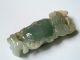 100% Natural Green Jade Hand - Carved Chinese Jadeite Pixiu With Coin Luck Pendant Necklaces & Pendants photo 8