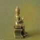 Holy Sitting Buddha Sculpture Triumph Good Luck Safety Sacred Charm Thai Amulet Amulets photo 3
