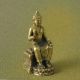 Holy Sitting Buddha Sculpture Triumph Good Luck Safety Sacred Charm Thai Amulet Amulets photo 4