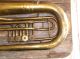 Vintage Italian Marching Tuba - Yellow Brass Restore Display Brass photo 9