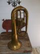 Vintage Italian Marching Tuba - Yellow Brass Restore Display Brass photo 2