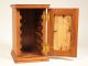 Antique Miniature Mirrored Fruitwood Dresser : American Folk Art : Bronze Mounts Boxes photo 1