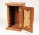 Antique Miniature Mirrored Fruitwood Dresser : American Folk Art : Bronze Mounts Boxes photo 7