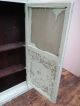 Antique Primitive Green Painted Medicine Cabinet Cupboard 1800-1899 photo 7