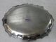 Vintage Ranleigh Silver Plated Oval Ornate Serving Tray Dish Silverplate photo 7