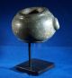 Pre - Columbian Museum Quality Nicoya Culture Ceremonial Mace Head With Stand The Americas photo 5