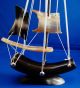 Vintage Handmade Sailboat Made Of Animal Tooth/bone Model Ships photo 6