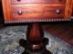 Wonderful Antique Rosewood Meeks Work Table 3 Drawers Great Pedestal And Feet 1800-1899 photo 9