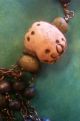 Antique African Trade Bead Terracotta Bead Stone Necklace Earrings Artifact Art The Americas photo 9