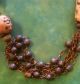Antique African Trade Bead Terracotta Bead Stone Necklace Earrings Artifact Art The Americas photo 1