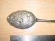 Antique Epsn.  Sheffield.  England Fruit Salad Serving Spoon,  9 1/4 Inches Long Other photo 2