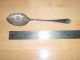 Antique Epsn.  Sheffield.  England Fruit Salad Serving Spoon,  9 1/4 Inches Long Other photo 3