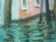Sorolla Sargent Interest Art O/b Venice Painting Coa 9x12 Other photo 2