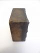 Antique Old Wooden Block Wood Metal Copper Foresters Of America Seal Stamp Binding, Embossing & Printing photo 7