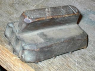 100+ Year Old Antique Hand Made Mold - Rare Probably Made To Put A Border On. photo