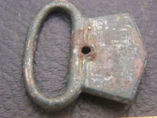 Roman Byzantine Iron And Bronze Artifact Artifacts Buckle 1 - 6 C Ad photo