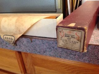 1917 Qrs Atg.  Piano Word Roll 327 It ' S A Long Way To Berlin But We ' Ll Get There photo