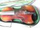 Antonius Stradivarius Cremonensis Violin Faciebat Anno 17 Bow Case Vintage As - Is String photo 1