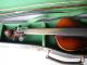 Antonius Stradivarius Cremonensis Violin Faciebat Anno 17 Bow Case Vintage As - Is String photo 2