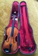 Antique Violin Labeled Chicago A.  D.  1912 Style No 1033 - With Case And Bow String photo 1