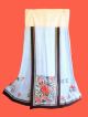 Antique Chinese Pale Blue Butterfly And Flowers Embroidered Skirt Robes & Textiles photo 6