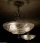 C.  30 ' S Vintage Art Deco Ceiling Lamp Light Chandelier { Georgeous }}} Chandeliers, Fixtures, Sconces photo 3