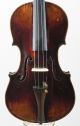 Antique Soffritti Ettore Anno 1902 Labeled 4/4 Old Violin String photo 2