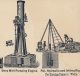 American Well Works Aurora Il Lightning Drilling Machinery Old Advertising Card Mining photo 1