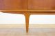Mid Century 6ft 6 Curved Teak Credenza/media Console By Jentique.  Mcm.  Vintage Post-1950 photo 8