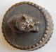 Rrrrrrr. . . .  Authentic Antique Bronze Animalier Trinket Box - The Cat On The Lid Metalware photo 4