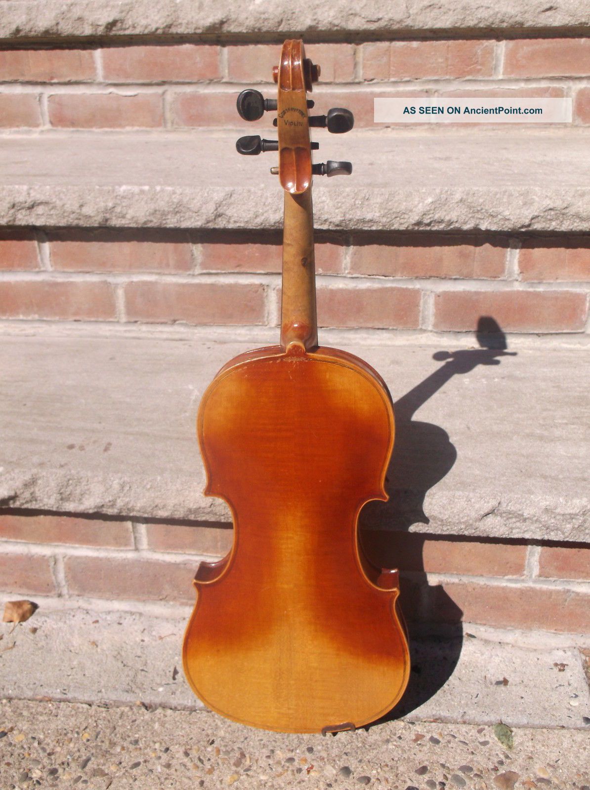 Antique Old Stradi Copy Violin In The Usa String photo