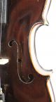 Excellent Antique American Violin By William Conant,  Brattleboro,  Vt C.  1870 String photo 8