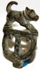 Rare British Found Roman Period Zoomorphic Bronze Fibula,  Brooch Circa 100 - 200 Ad Roman photo 5