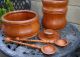 Vintage Nissen Teak - Ice Bucket & Salad Bowl Set - Signed Bowls photo 1