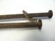 Two Antique Old Metal Cast Iron Merchants Balance Scale Arms Parts Hardware Scales photo 5