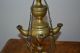 Antique Ottoman Oil Lamp Brass Aladin Turkish Islam 18 Th Metalware photo 2