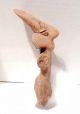 Pre Columbian Figure Mexico Female Pottery Clay 7 Inches Authentic Ancient The Americas photo 8