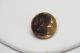 Antique Halley ' S Comet Brass Picture Button Buttons photo 3