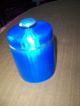 David Andersen Sterling Silver Blue Enamel Lidded Jar Norway Vintage Very Rare Bottles, Decanters & Flasks photo 1