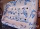 Rare Antique English Porcelain Blue Indus Transferware Soap Dish Ridgway C1877 Other photo 2