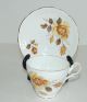 Regency English Bone China Fall Flowers Cup & Saucer Made In England Cups & Saucers photo 1